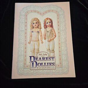 This item is a Peck Aubry "Dearest Dollies" paper doll book, likely dating from